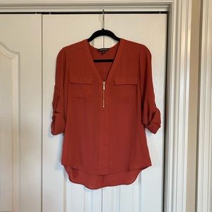 [SOLD] Express Zipper Blouse